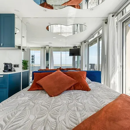 Apartamento Elixir Heliopolis Frente Al Mar Con Gran Terraza Panorámica Agde